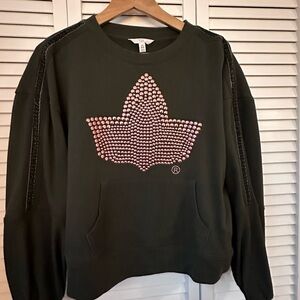 AKA Studded Cropped Sweatshirt